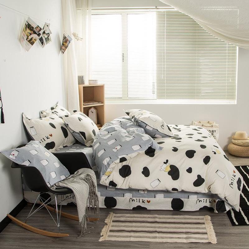 Cow Print Bedding Set