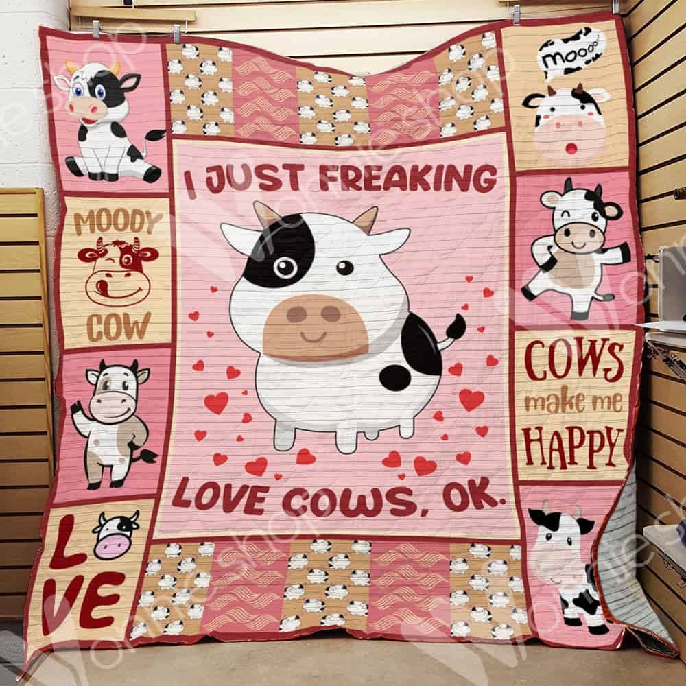 Cow Quilt Blanket DHC0102856TD