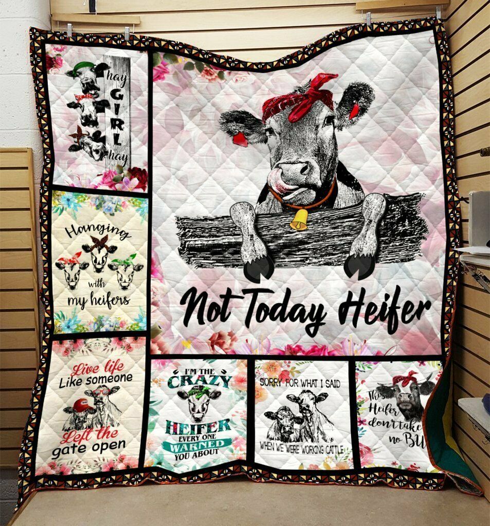 Cow Quilt Blanket DHC04012018TD