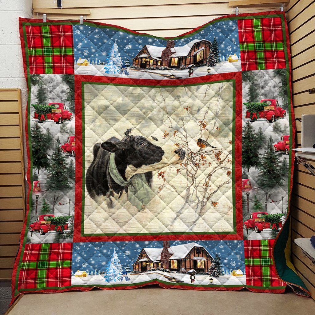 Cow Quilt Blanket DHC091017VT