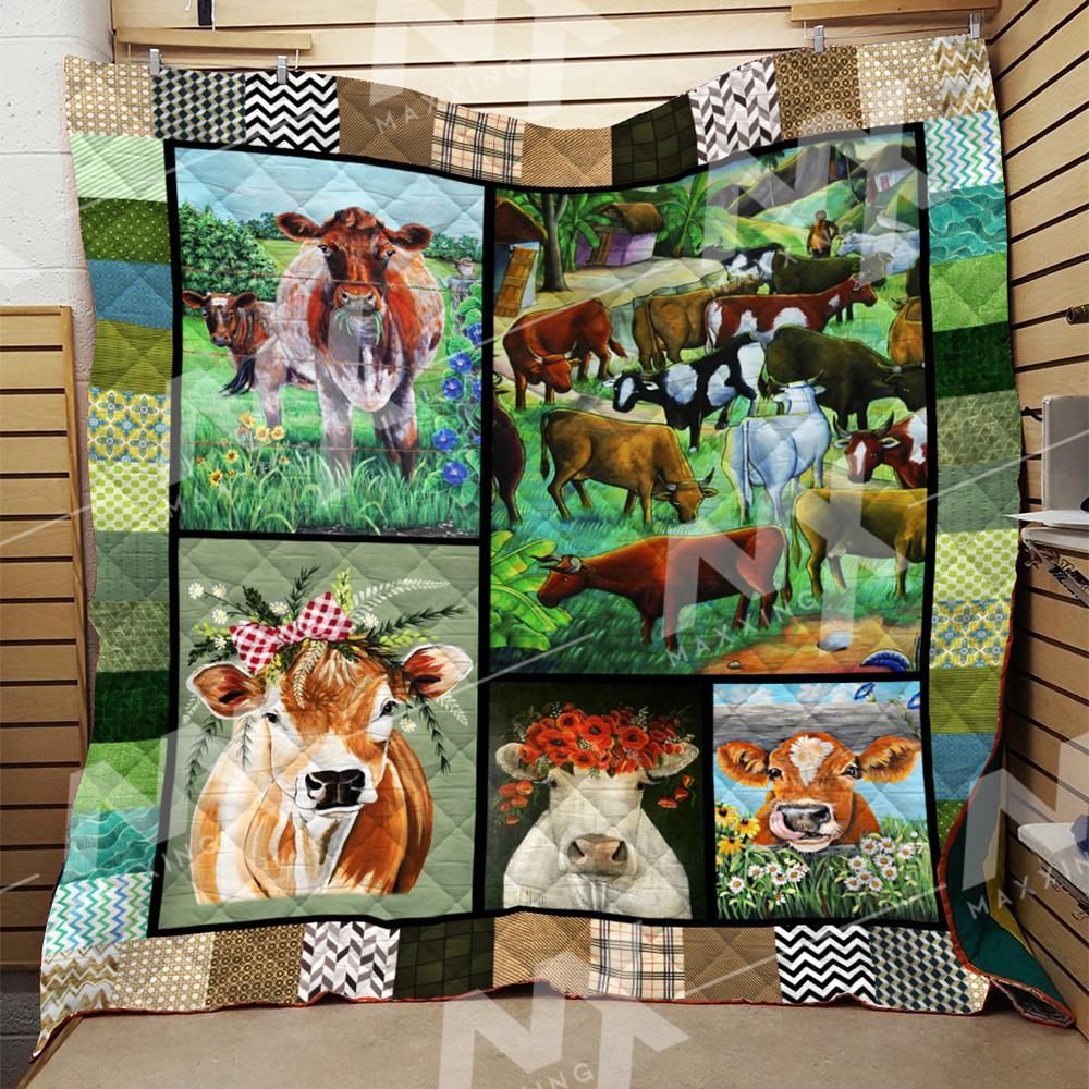 Cow Quilt Blanket DHC0910252VT