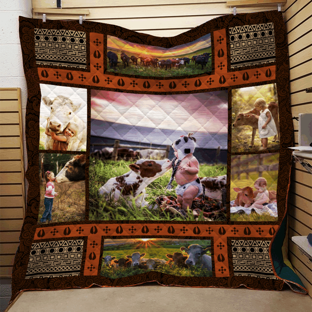 Cow Quilt Blanket DHC0910530VT