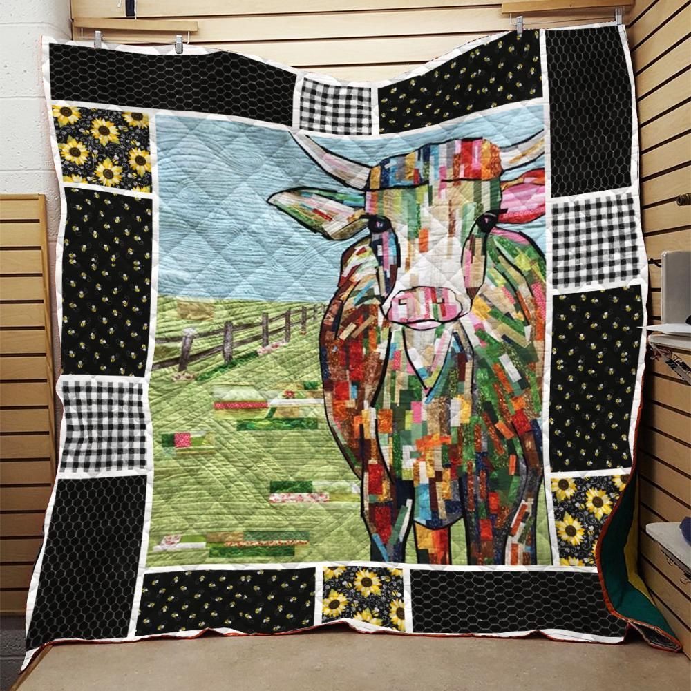 Cow Quilt Blanket DHC0910757VT