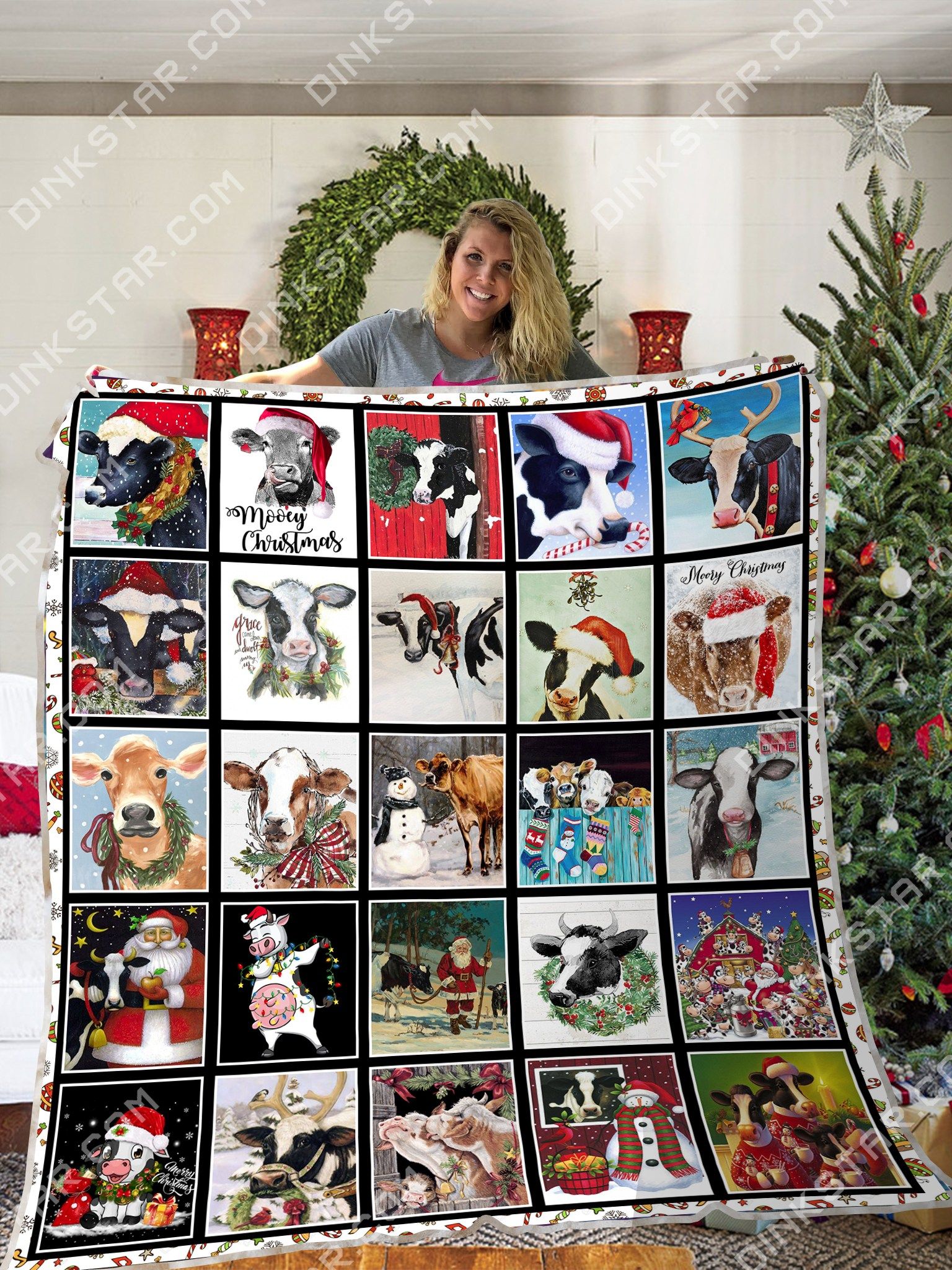 Cow Quilt Blanket DHC1301473VT