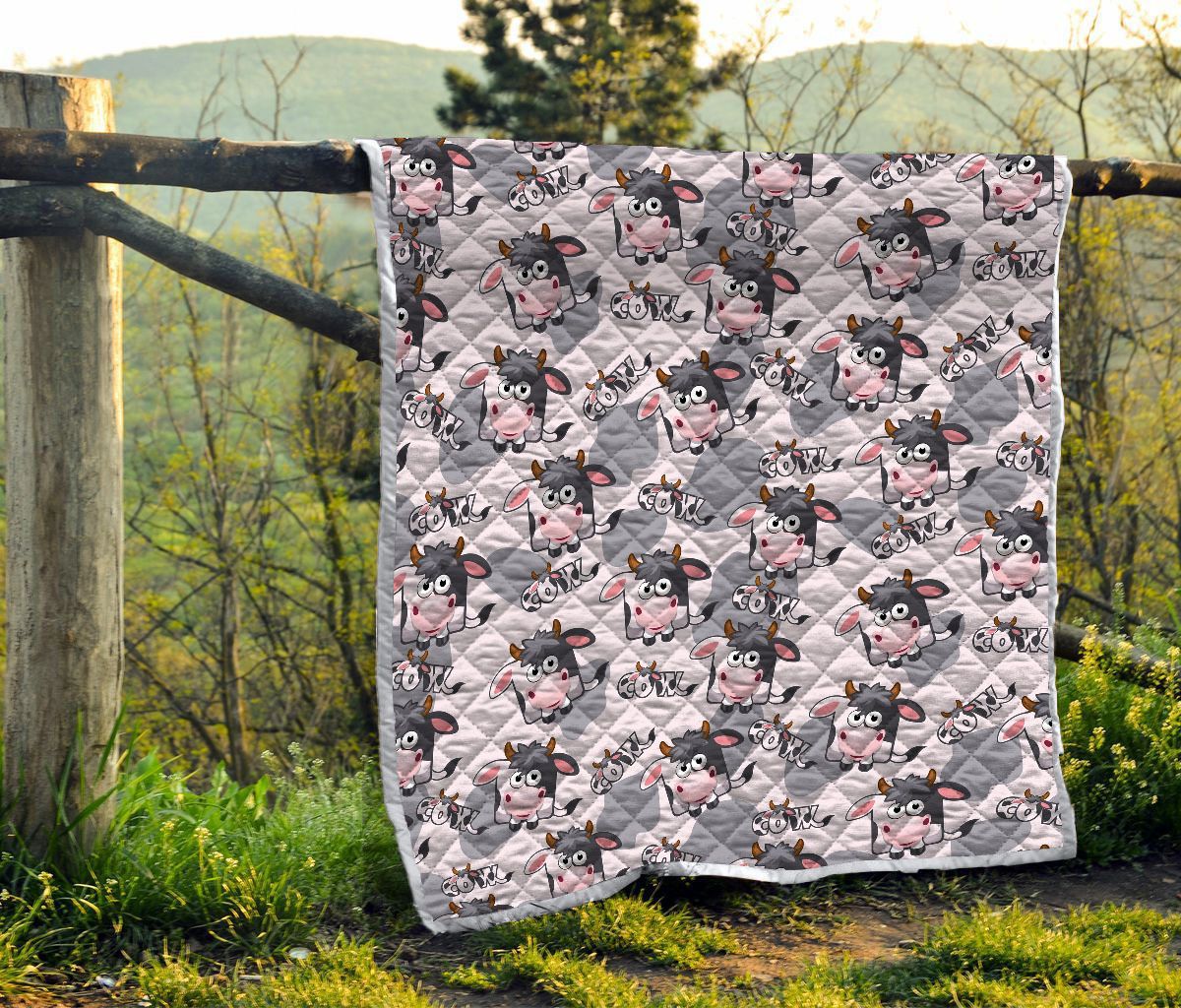 Cow Quilt Blanket DHC1301541VT