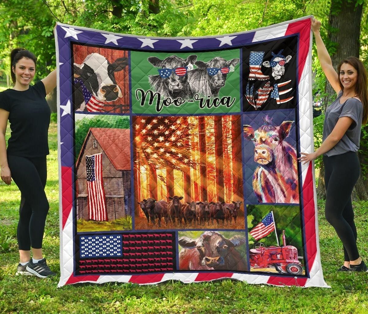 Cow Quilt Blanket DHC13121779VT