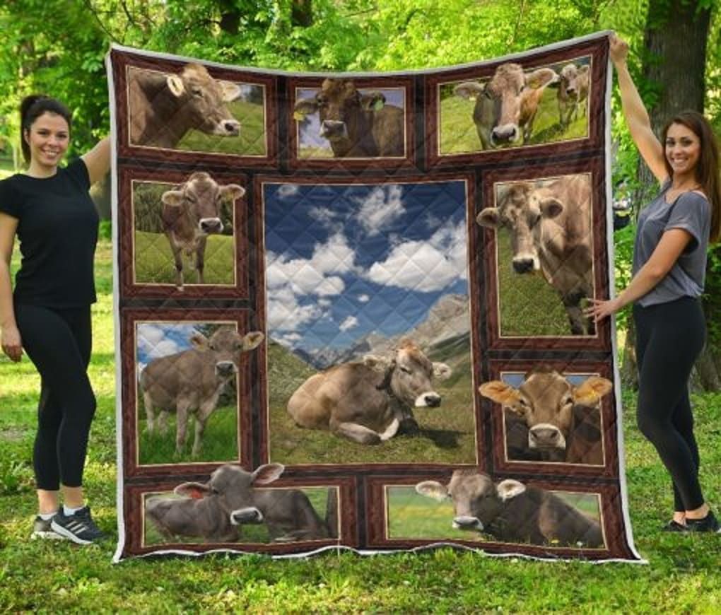 Cow Quilt Blanket DHC13123054VT