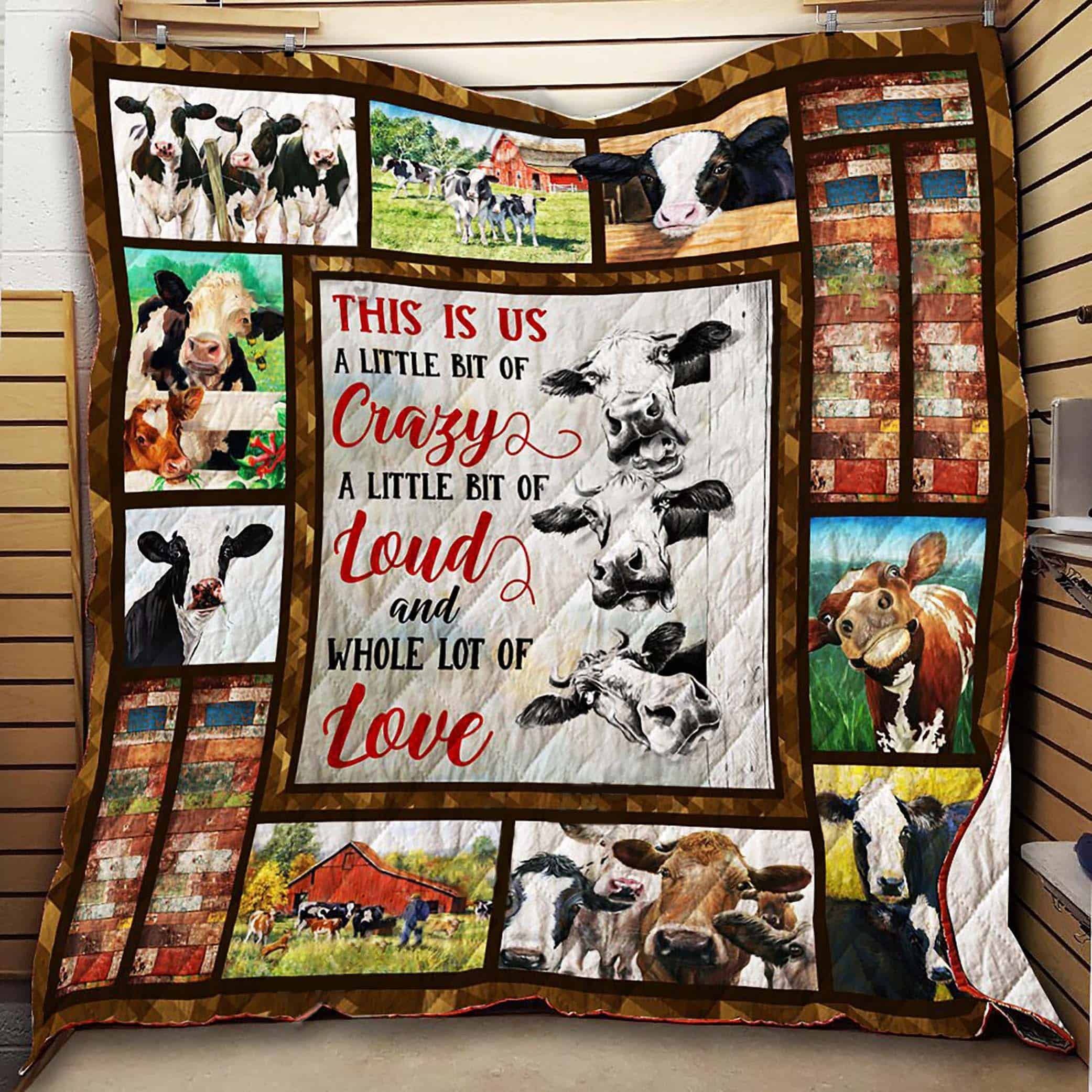 Cow Quilt Blanket DHC13123859VT