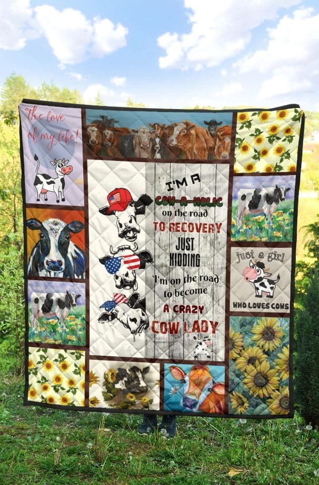 Cow Quilt Blanket DHC13123940VT