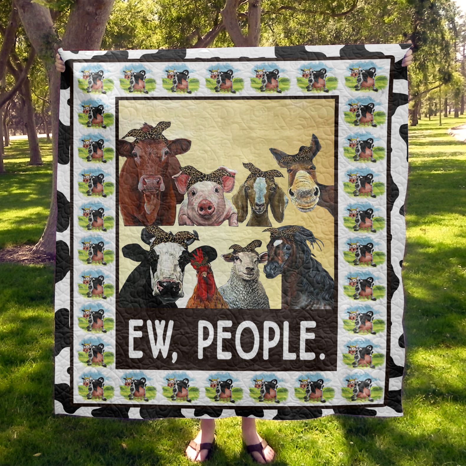 Cow Quilt Blanket DHC1501639VT