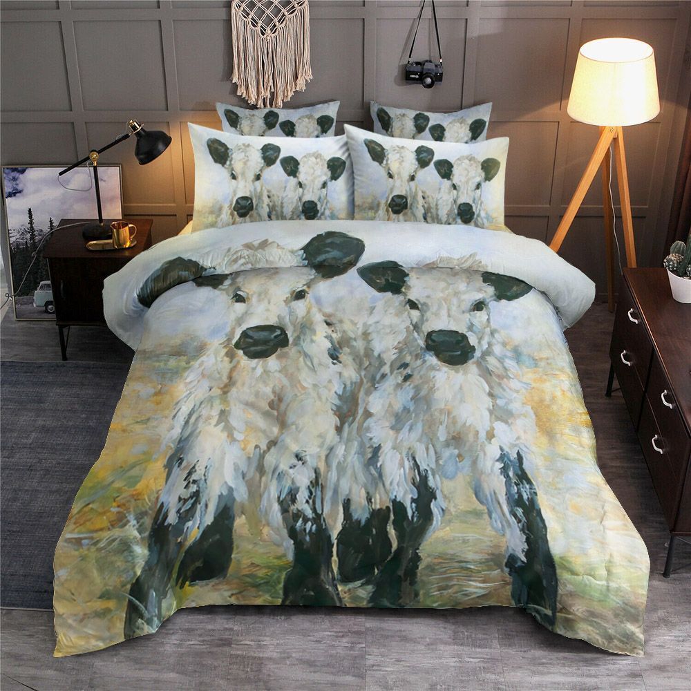 Cow Bedding Set