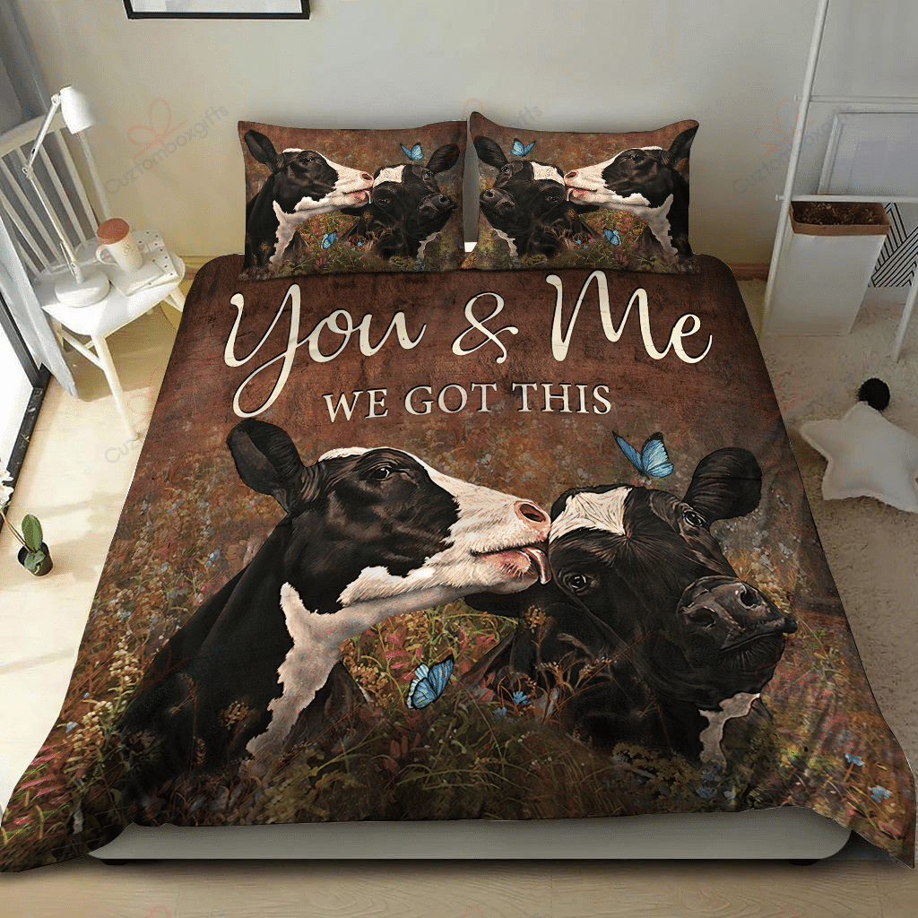 Cow Bedding Set