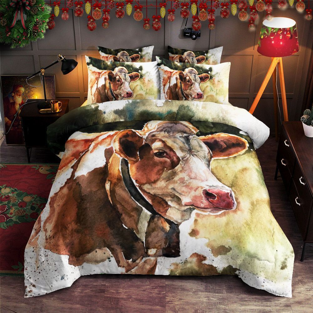 Cow Bedding Set