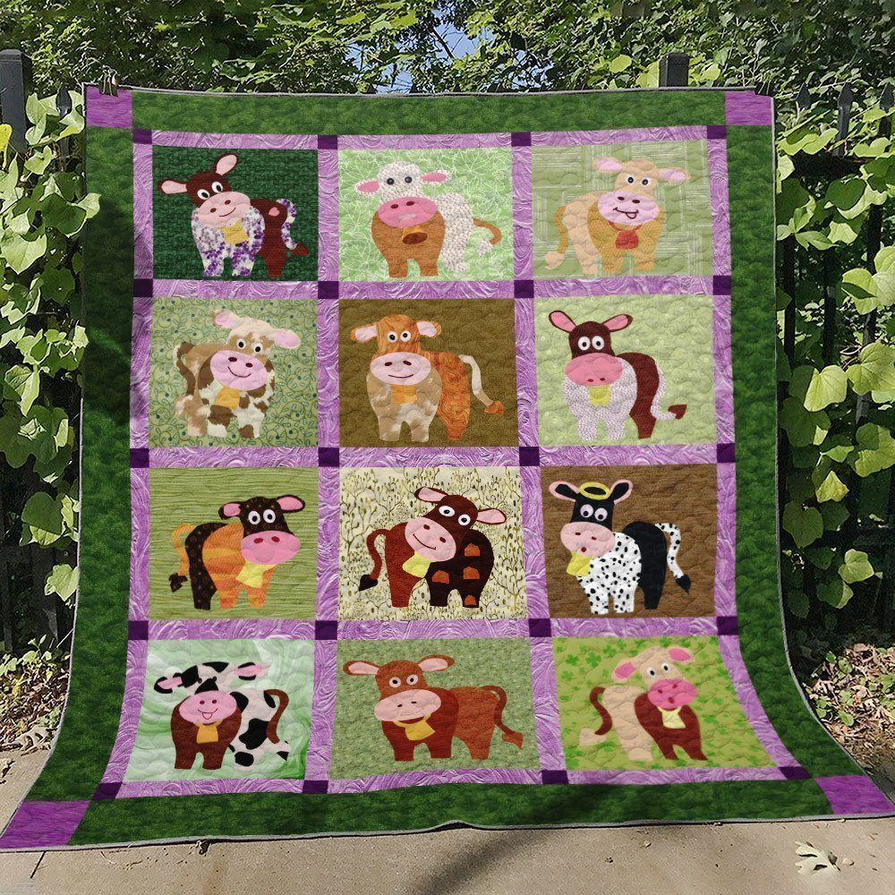 Cow TN270613 Quilt Blanket
