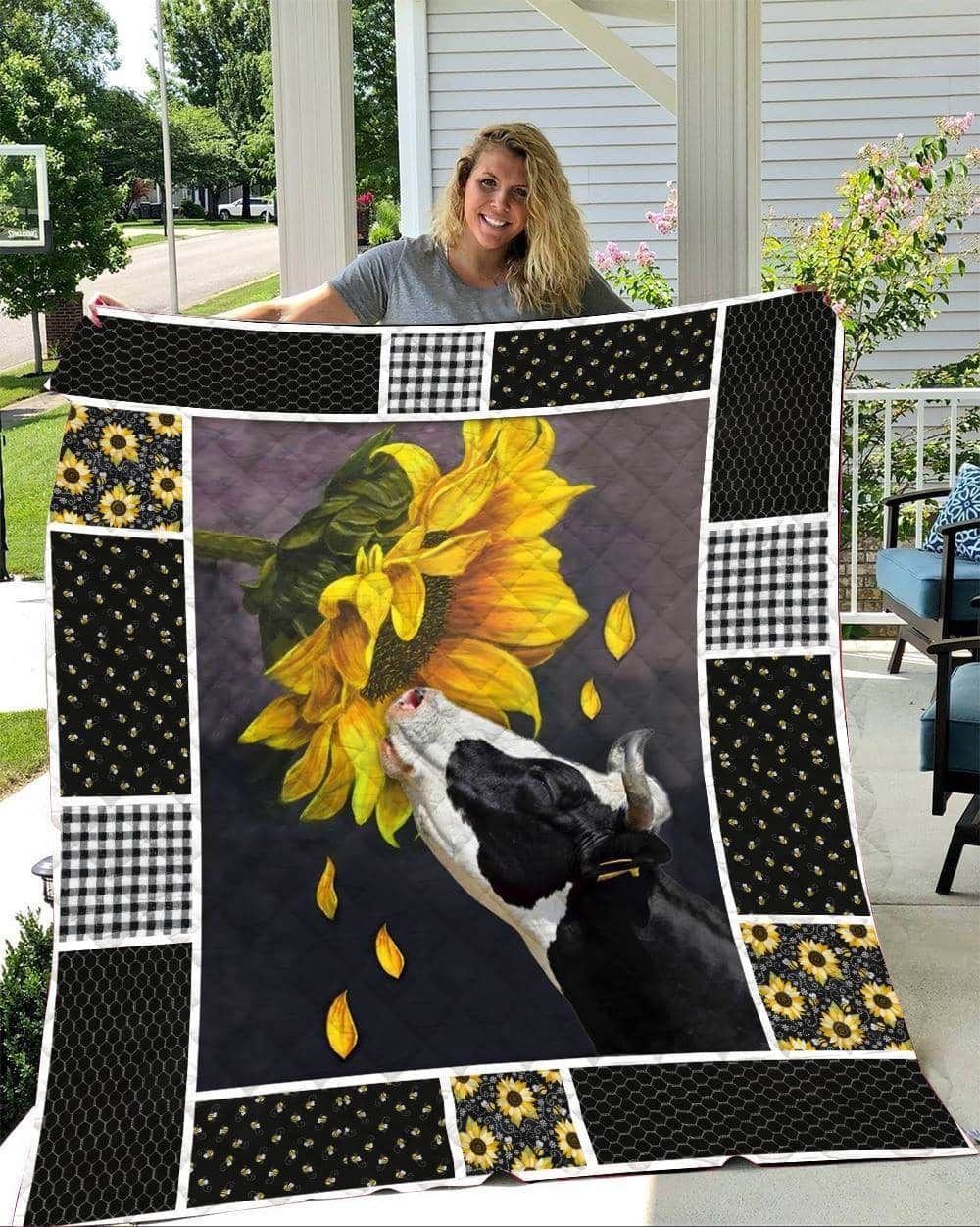 Cow We Can Find The Way Quilt Blanket DHC31121838TD