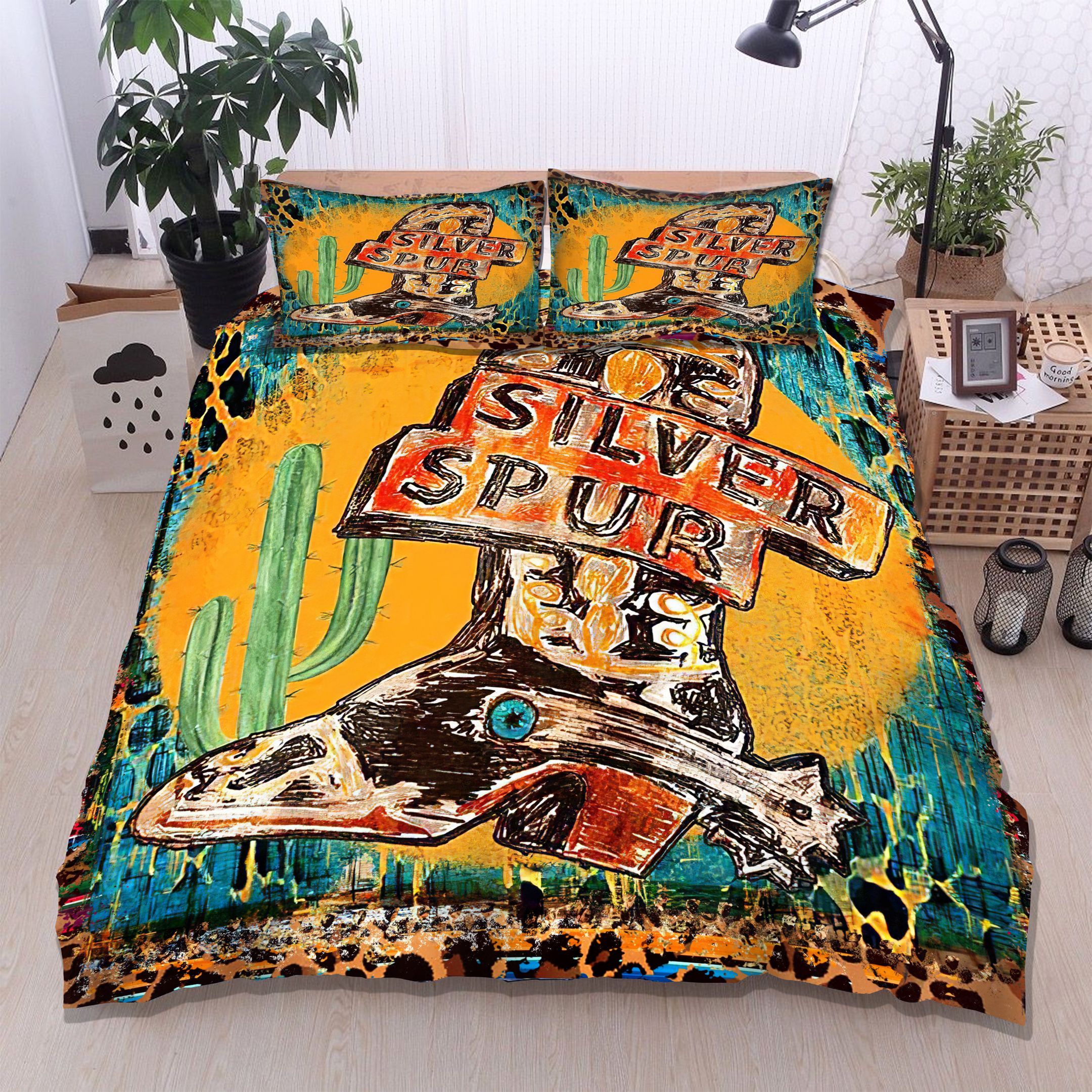 Cowboy Boot Bedding Set