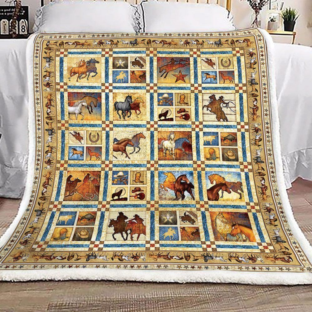 Cowboy Sherpa Fleece