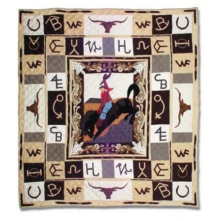 Cowboy CL280635 Quilt Blanket