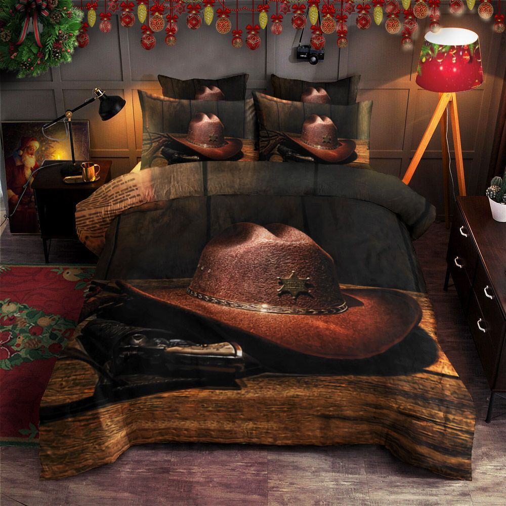 Cowboy Hat Bedding Set