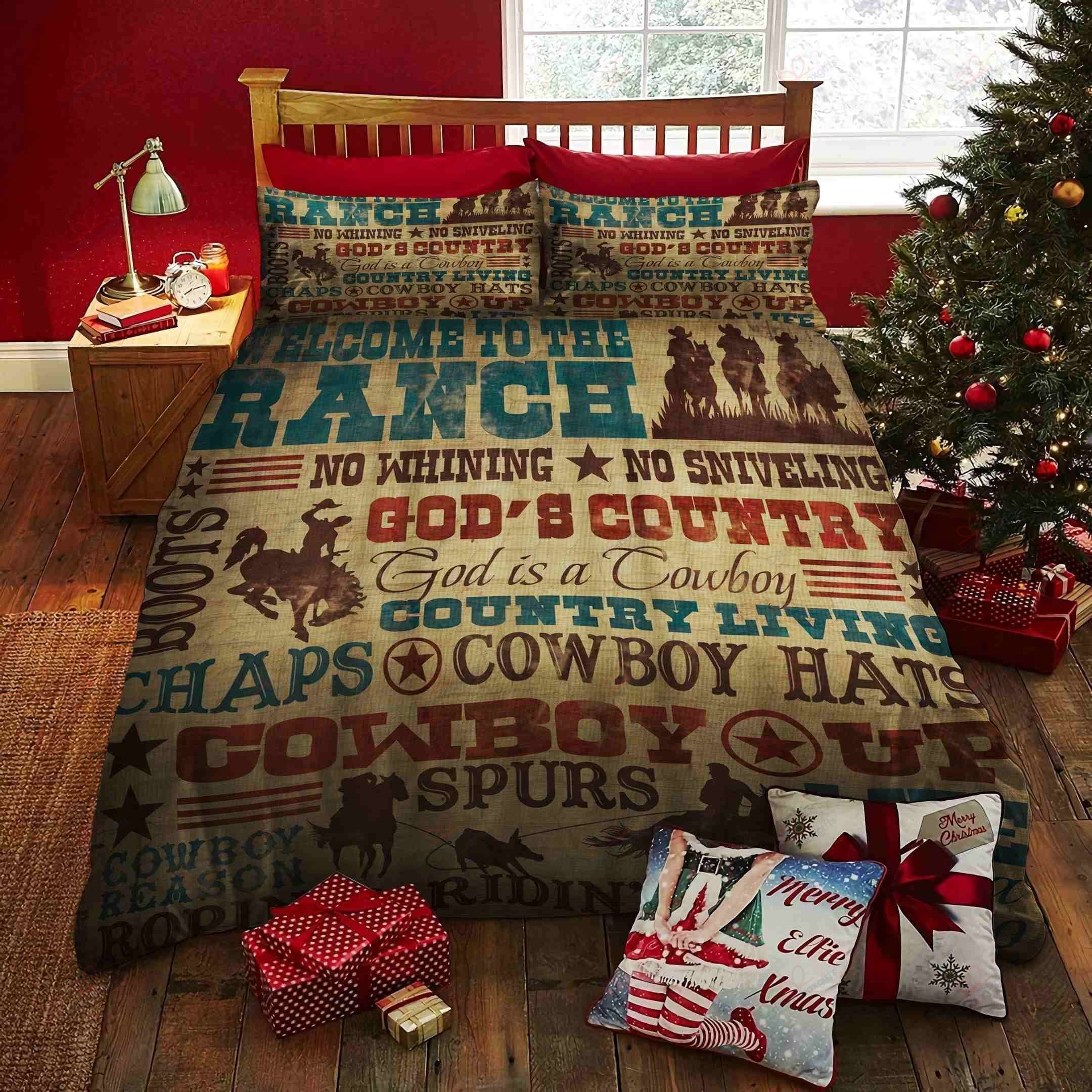 Cowboy Hats Bedding Set