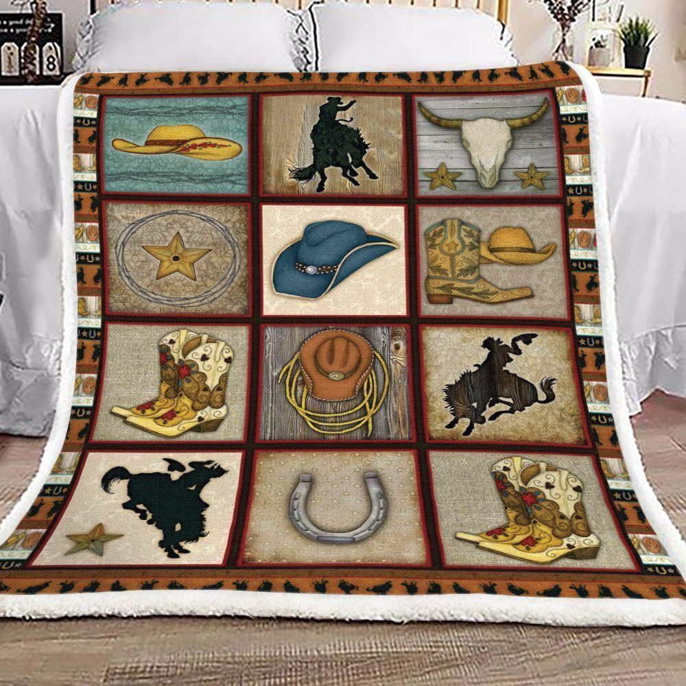 Cowboy Sherpa Fleece