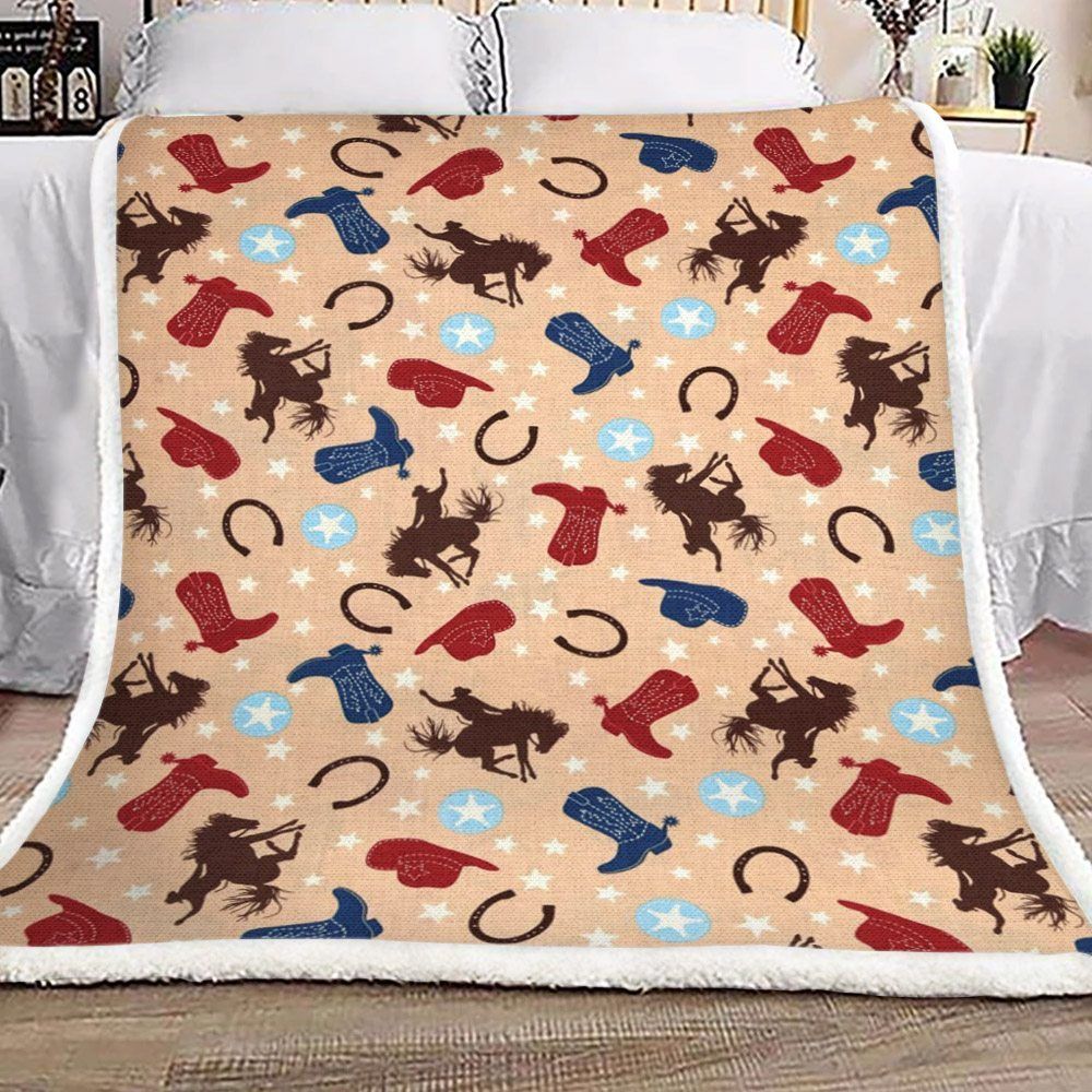 Cowboy Sherpa Fleece