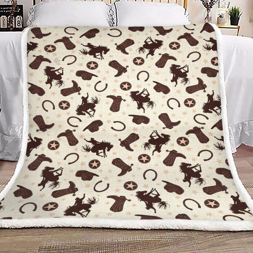 Cowboy Sherpa Fleece