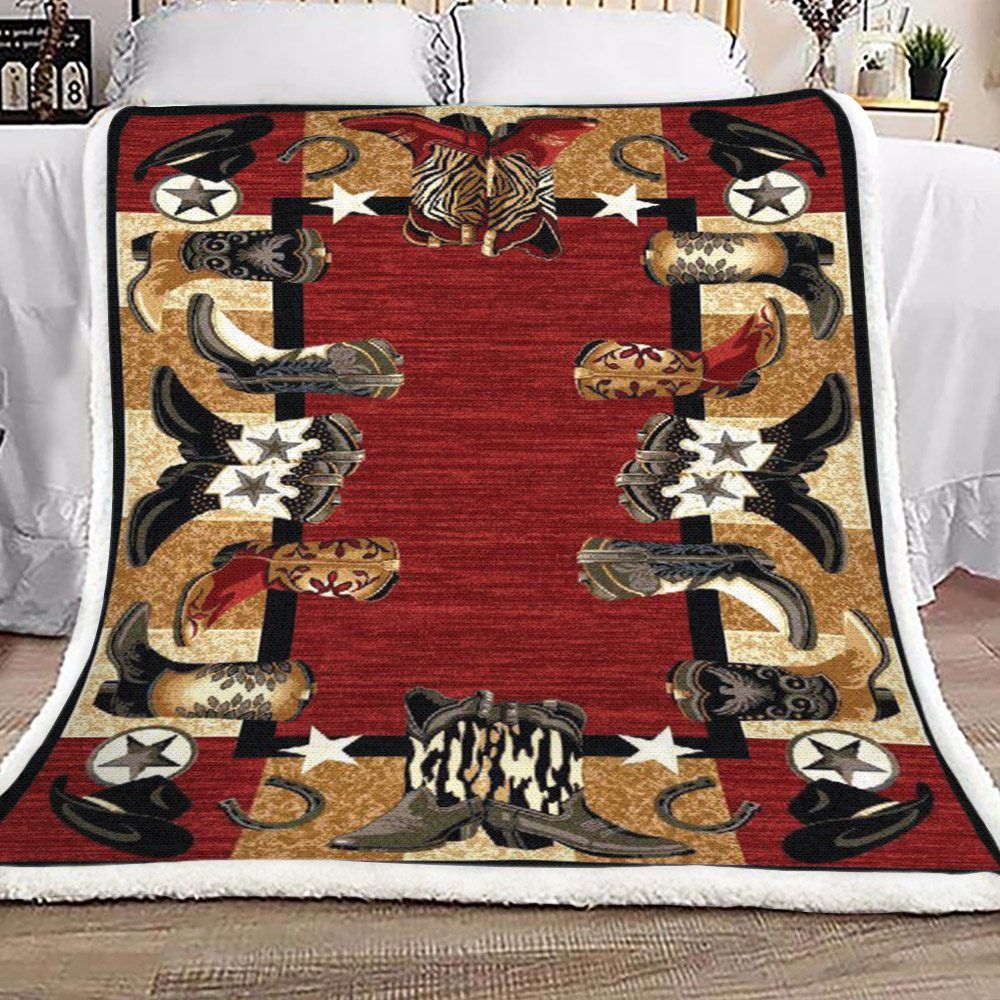 Cowboy Sherpa Fleece