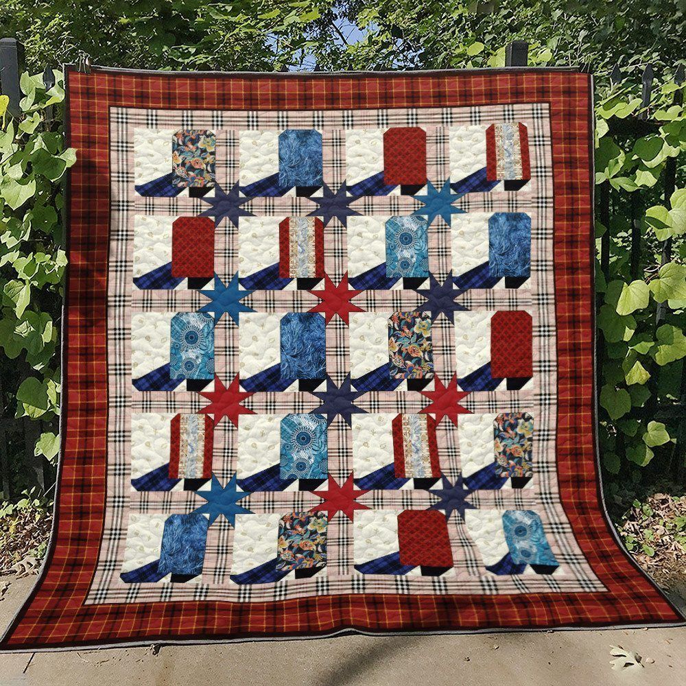 Cowboy HM270615 Quilt Blanket