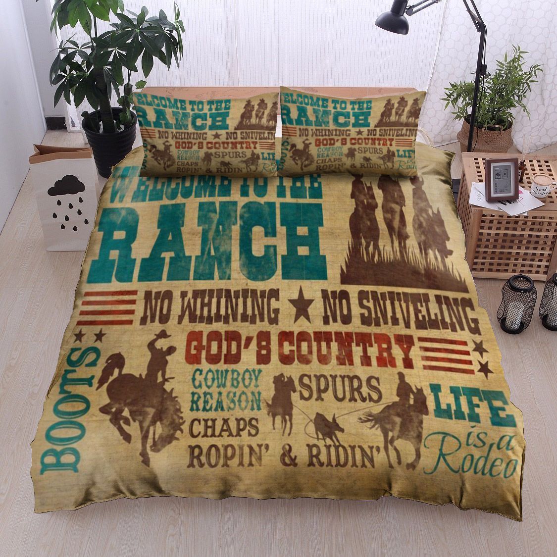 Cowboy Lifestyle Comfort Bedding Set