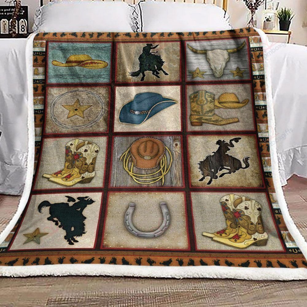 Cowboy Fleece Blanket