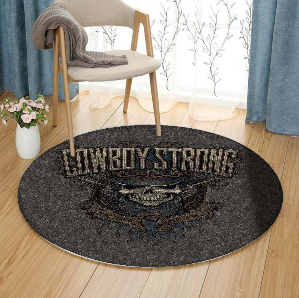 Cowboy Round Carpet
