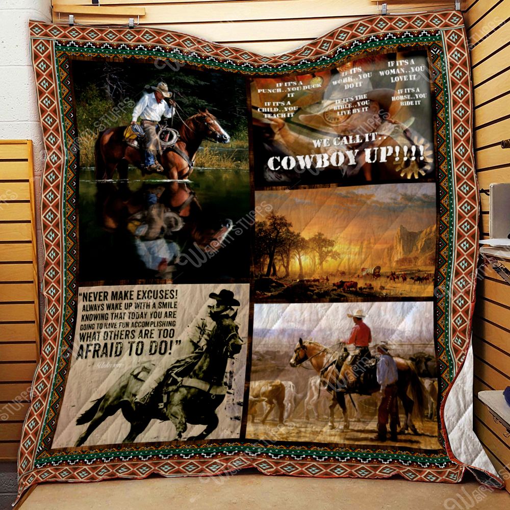 Cowboy Quilt Blanket Pn86 Dhc1312134Dd