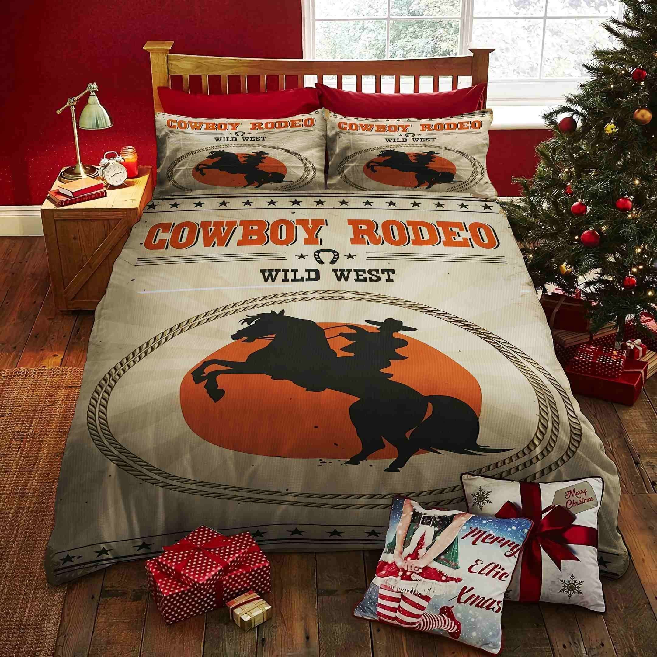 Cowboy Rodeo Bedding Set