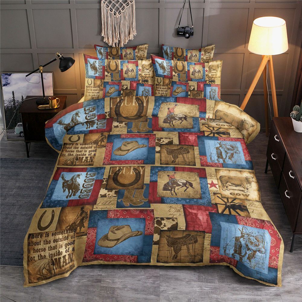 Cowboy Rodeo Bedding Set