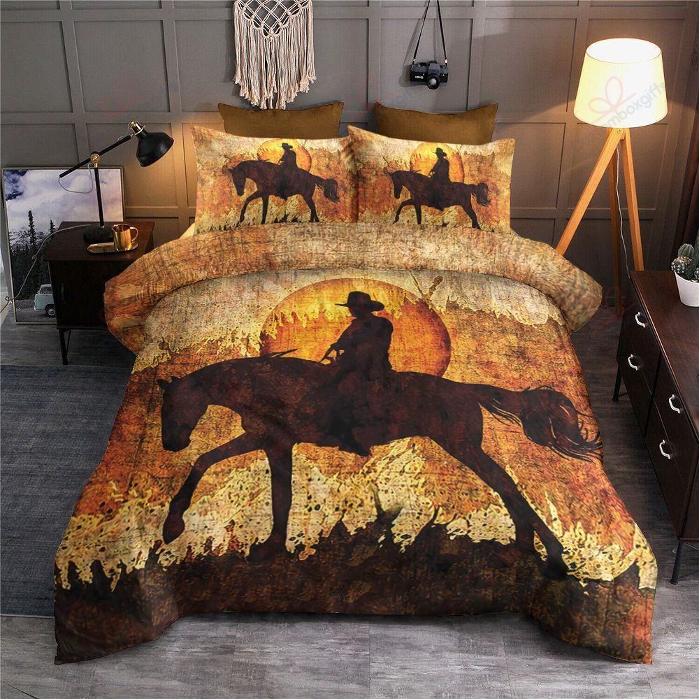 Cowboy Sun Bedding Set