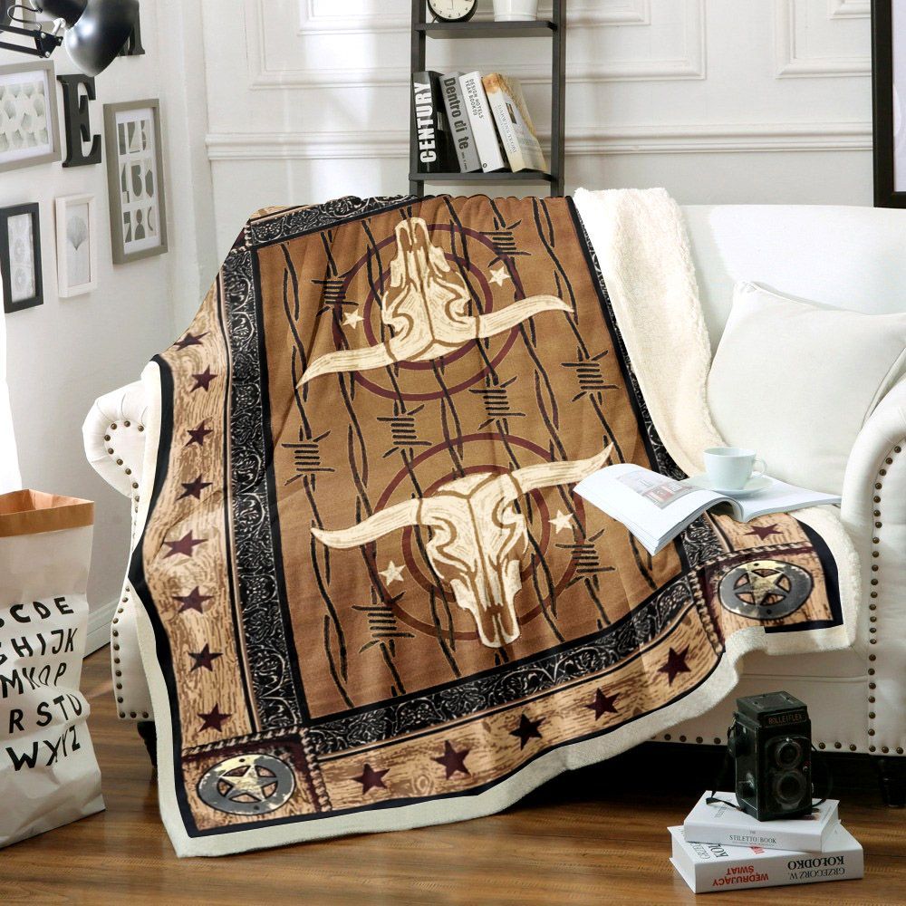 Cowboy Sherpa Fleece