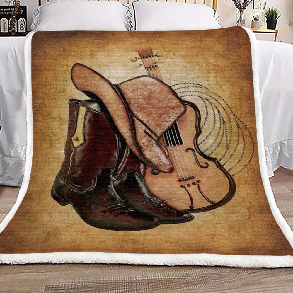 Cowboy Sherpa Fleece