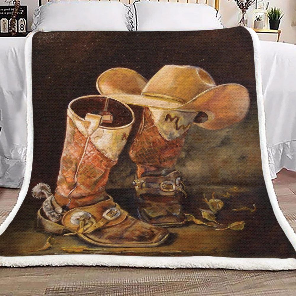 Cowboy Sherpa Fleece