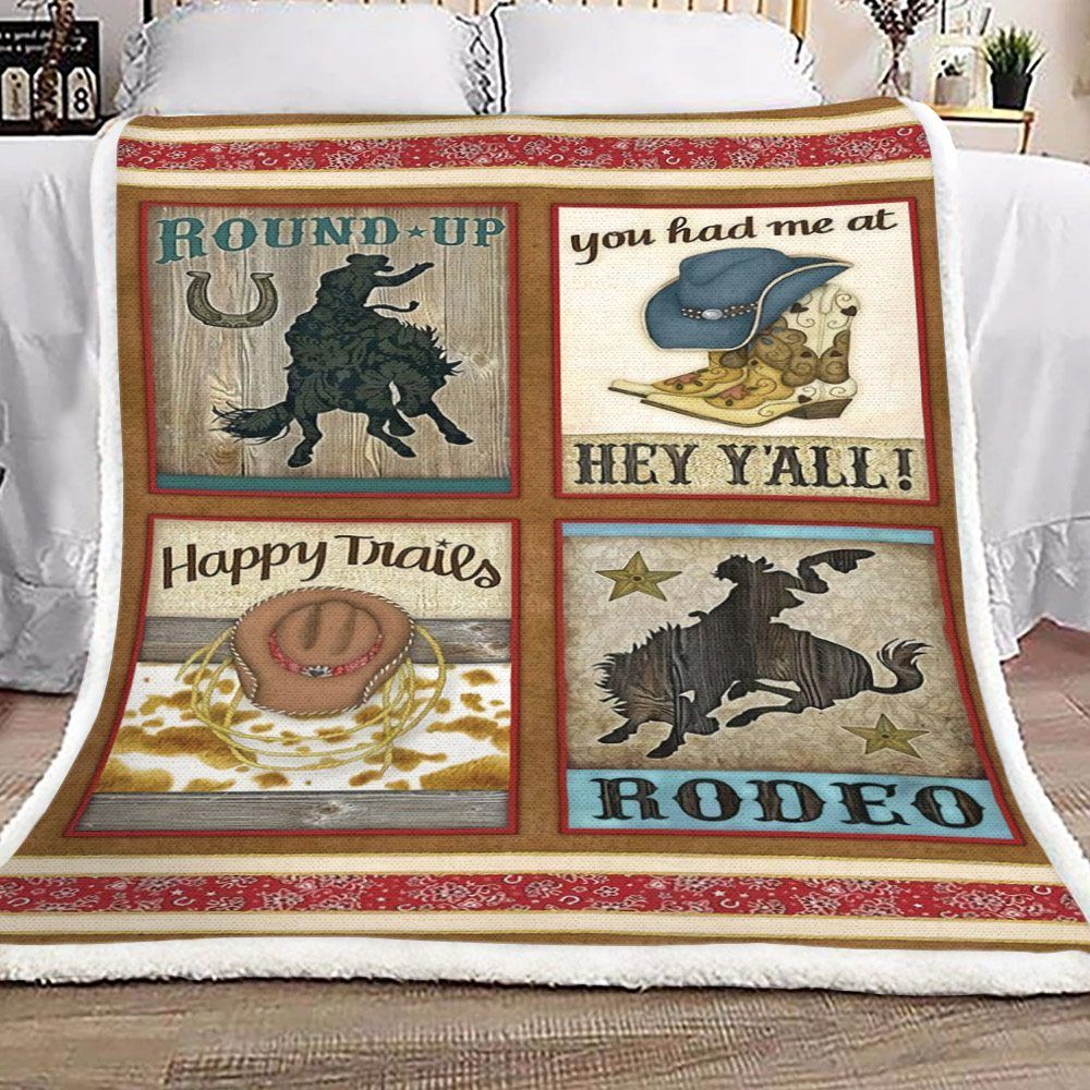 Cowboy Sherpa Fleece