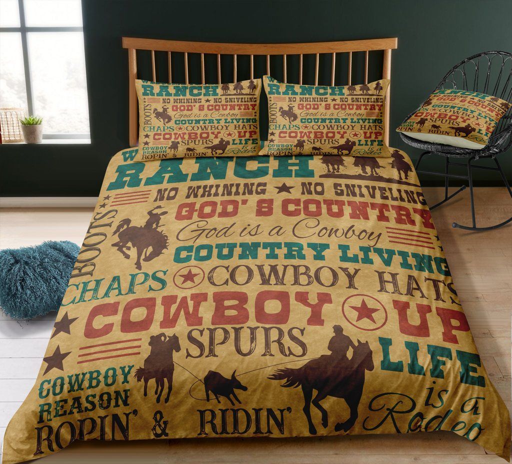 Cowboy Western Bedding Set