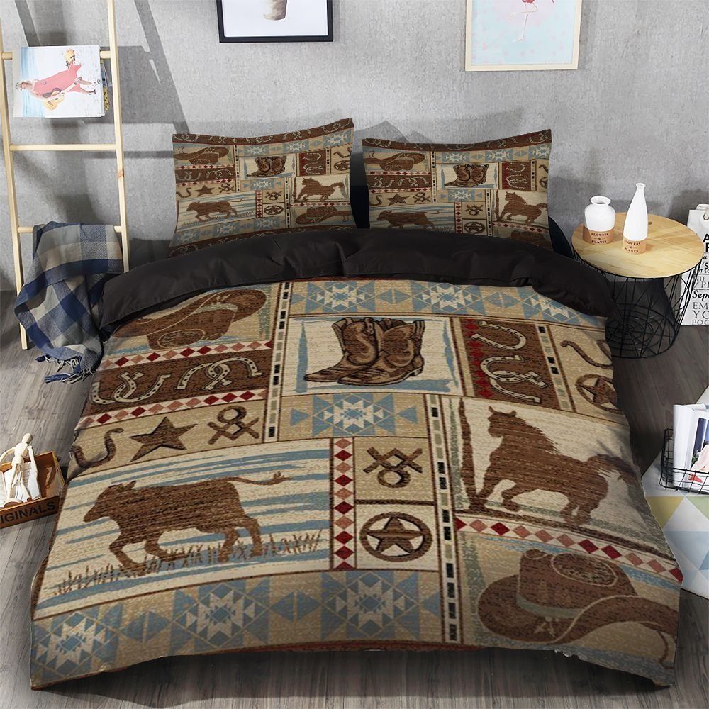 Cowboys Path Things Bedding Set