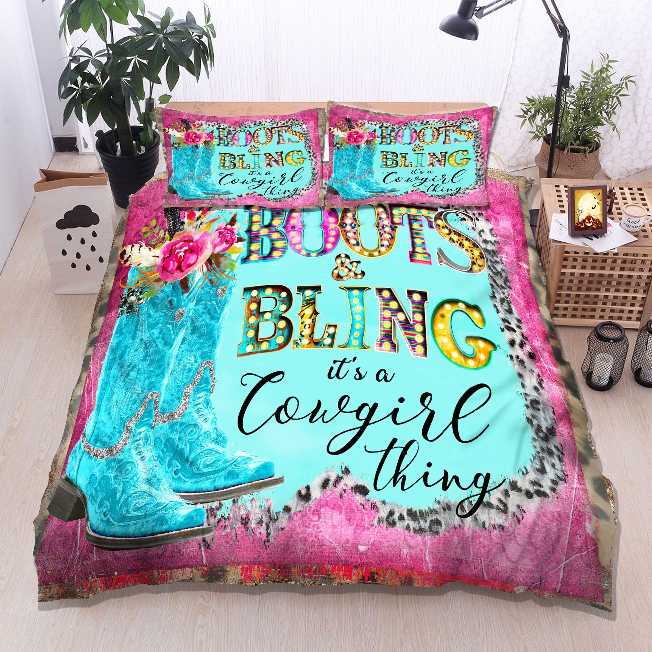 Cowgirl Bedding Set