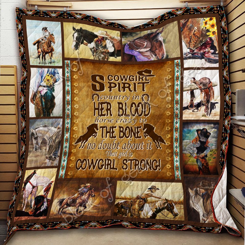 Cowgirl Spirit Quilt Thh890 Dhc11122332Dd