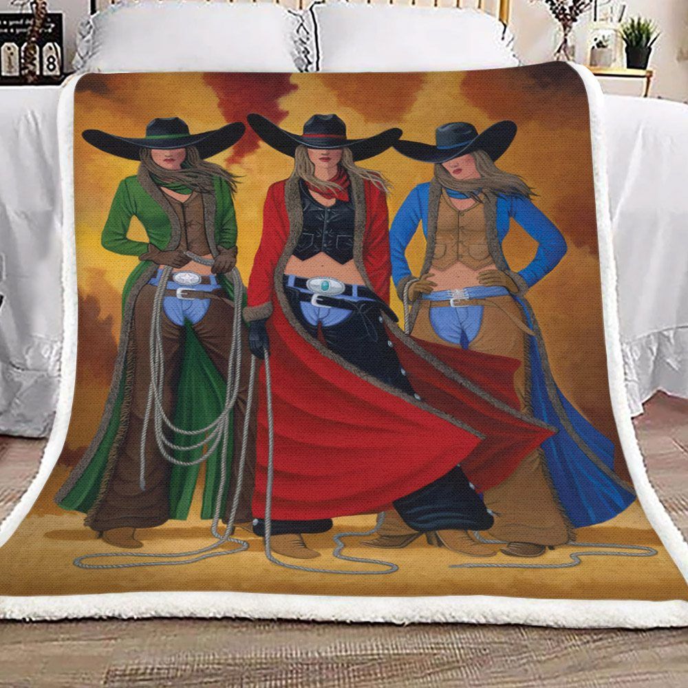 Cowgirl Sherpa Fleece