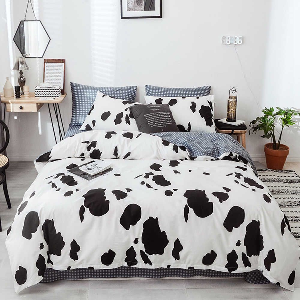 Cowhide Bedding Set