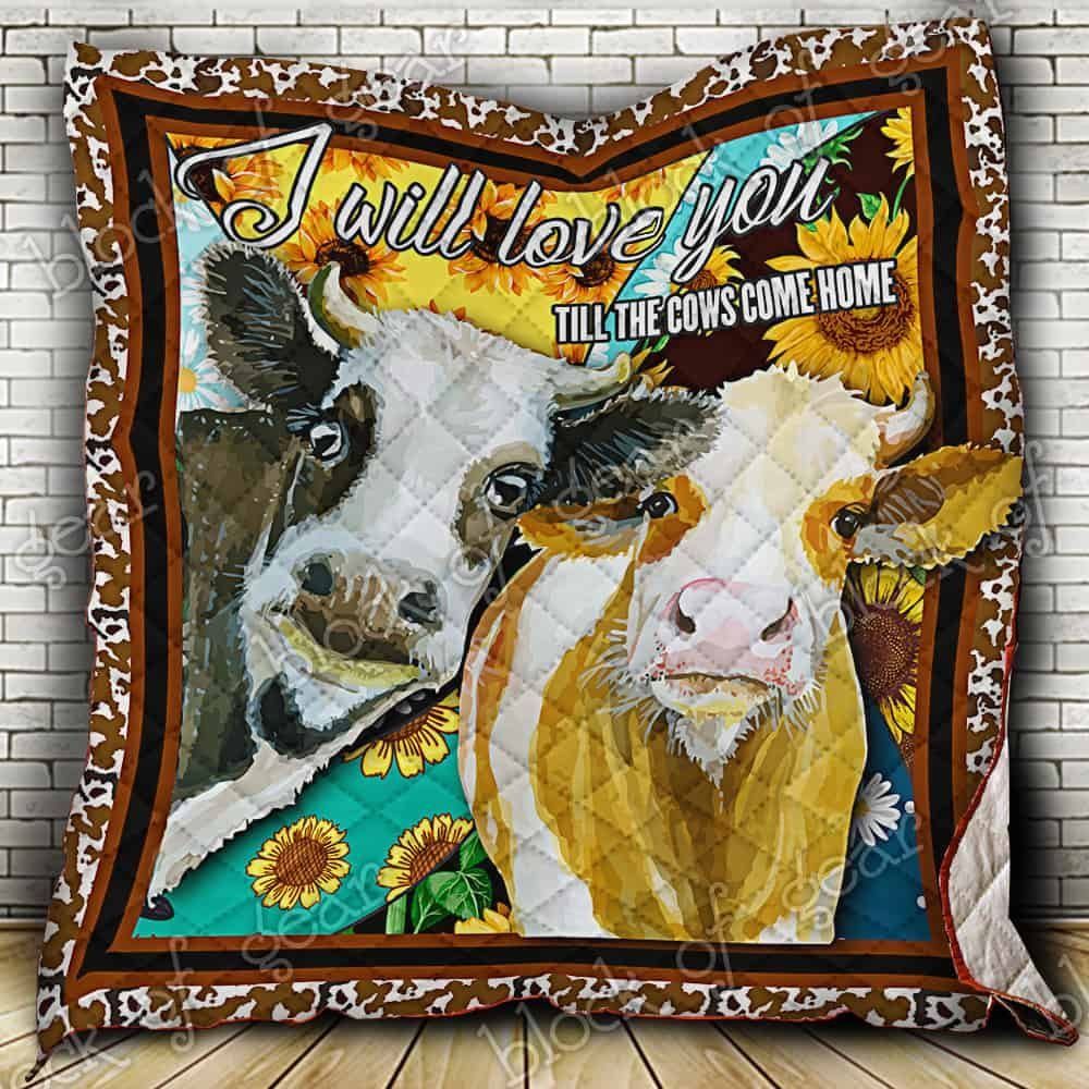 Cows CL18100175MDQ Quilt Blanket