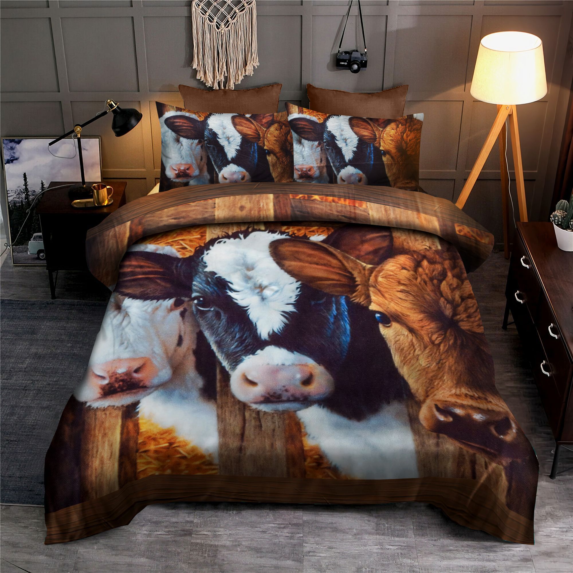 Cows Country Farm Bedding Set