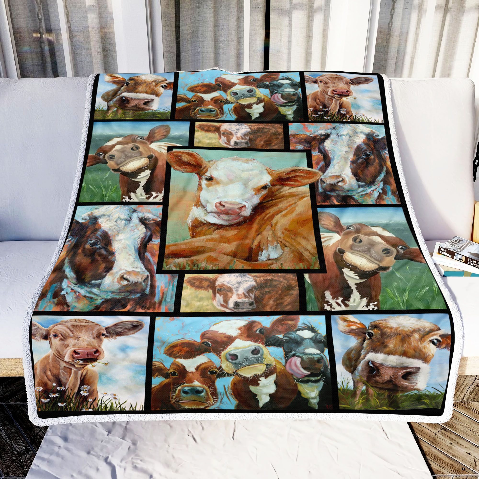 Cows Fleece Blanket
