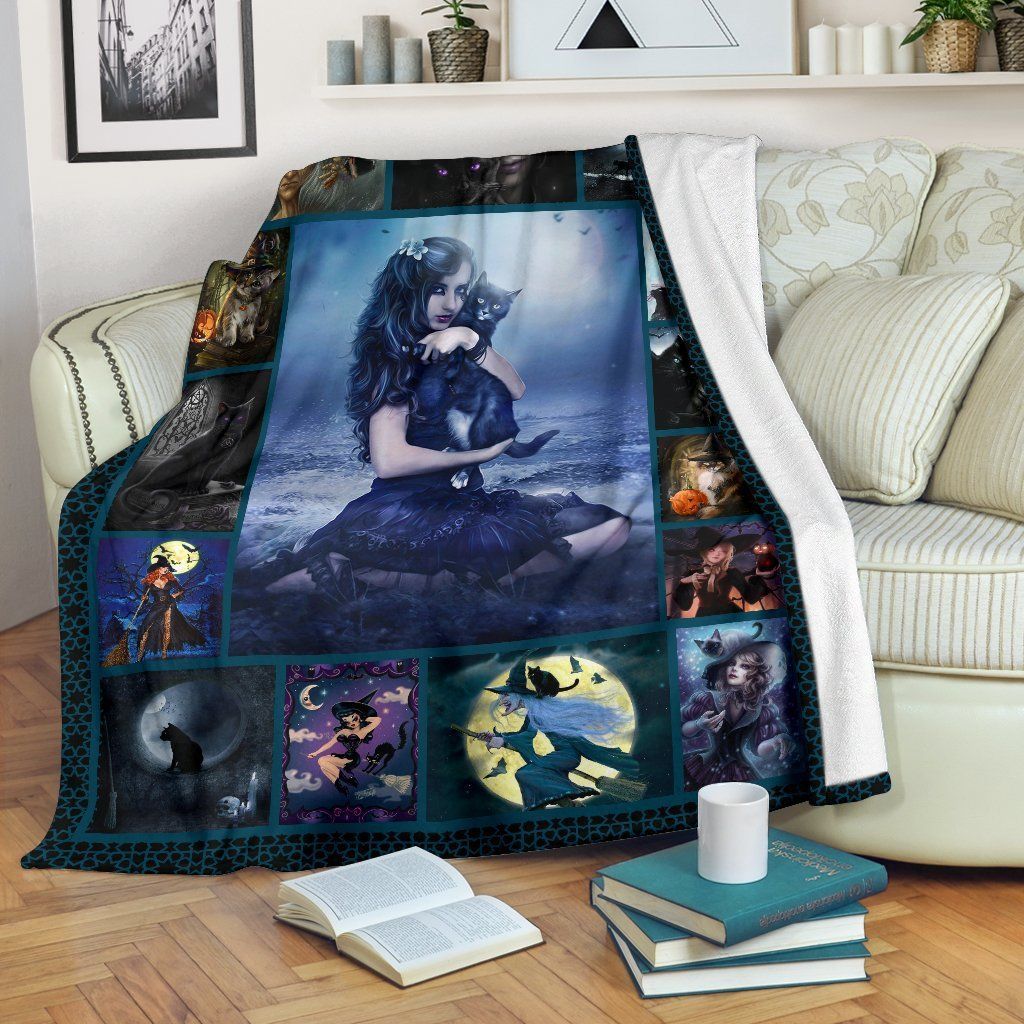 Crazy Cat Lady Sherpa Fleece Blanket